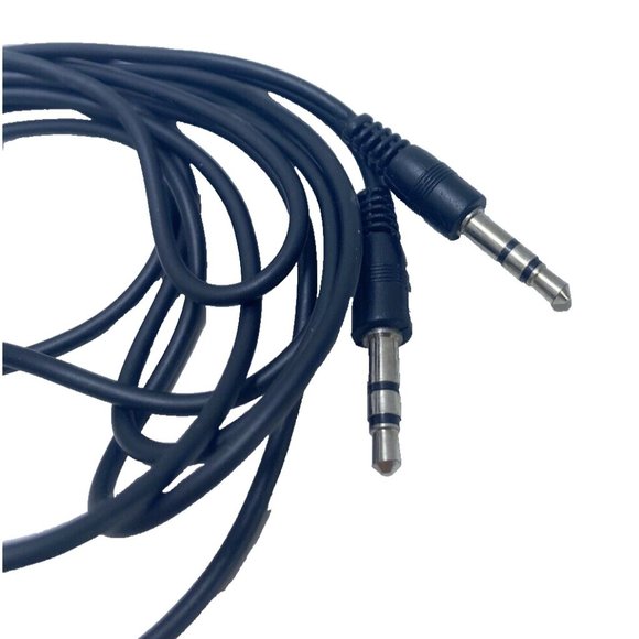 Aux Cord Cable, New, Black - Picture 2 of 5